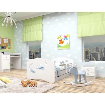 Dětsný nábytek HB Postel Rita 160/80 cm + šuplík + matrace