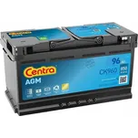 Akumulátor 96Ah 850A Centra CK960 AGM P+ Start Stop