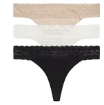 Dámská tanga Tommy Hilfiger 06337 0RS, 3pack velikost S