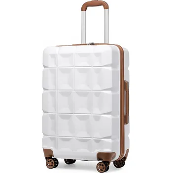 Kono K2292L Kufr spinner 72cm Bílá ABS