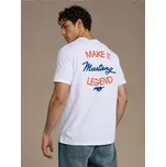 Sinsay - Bavlněné tričko s potiskem na zádech Ford - bílá - 229HL-00X - 229HL-00X-XS