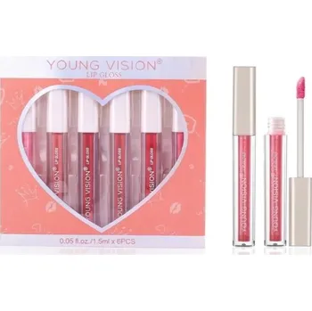 Přípravek na rty 6 ks sada dlouhotrvajících tekutých matných rtěnek Intenzivní krytí rovnoměrná textura pro výrazné líčení rtů