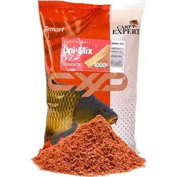 Návnadová surovina CARP EXPERT - Krmná směs Groundbait Uni-Mix 1 kg Strawberry