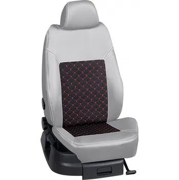 Potah sedadla Autopotahy Volkswagen CRAFTER / CRAFTER /2017->, CRAFTER (3 místa), KOŽENKA > OR 0426 (OR 0426 / Šedý koženkový bok)