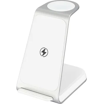 Indukční nabíječka 3v1 T6 – rychlé a pohodlné nabíjení telefonu a hodinek