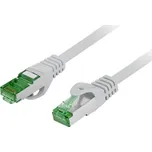 LANBERG Patch cord RJ45 vidlice,z obou stran S/FTP 7 lanko Cu 5m