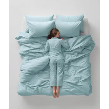 Povlečení Povlečení Blueberry Cream, povlak na polštář 40x40, povlak na přikrývku 200x200 Classic