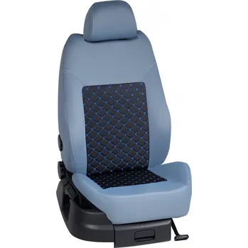 Potah sedadla Autopotahy Volkswagen CRAFTER / CRAFTER /2017->, CRAFTER (5 míst), KOMFORT > OR 0427 (OR 0427 / Světle modrý bok)