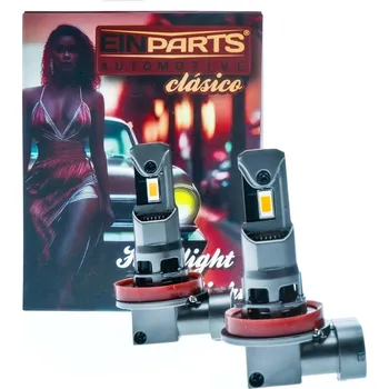 Autožárovka EPLH129 LED žárovky H11 4300K 12V - 1:1 náhrada halogenu s aktivním chlazením