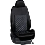 Autopotahy Volkswagen TRANSPORTER T5 / od r.2003->, 9 Míst, KOŽENKA > OR 0425 (OR 0425 / Černý koženkový bok)