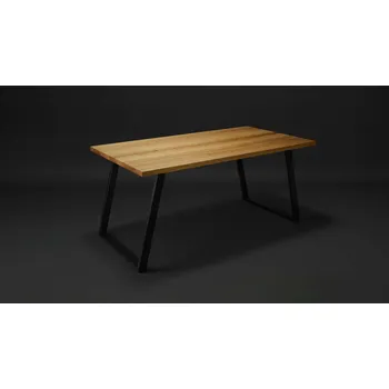 Jídelní stůl Jídelní stůl RIGEL Jasanové dřevo / Rovná hrana / 120cm