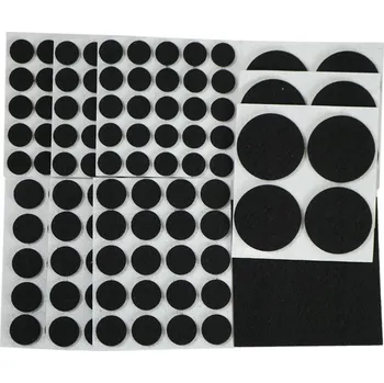 Podložka pod nábytek Sada filcových podložek pod nábytek Global Service, černé, 148 kusů