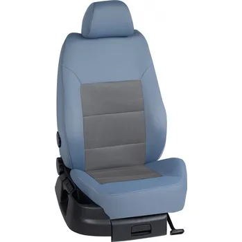 Potah sedadla Autopotahy Volkswagen CRAFTER / CRAFTER /2006-2016, CRAFTER (6 míst), STANDARD > OR 0373 (OR 0373 / Světle modrý bok)