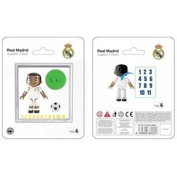 ostatní stavebnice Stavebnice FIGURA JUGADOR REAL MADRID MODELO 3 4CM
