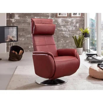 Křeslo LAVA 3.0 FLEXLINE relaxační kožené polohovací křeslo s funkcí 2- motorovou s asistencí vstávání