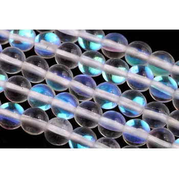 Korálek Minerál Syntetický Měsíční kámen č.377 (6mm)