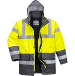 PORTWEST Zimní bunda Hi-Vis Contrast Traffic Velikost: 3XL, Barva: žlutá-šedá