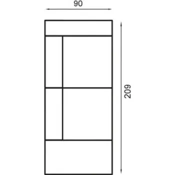 Sedací souprava BALTIKA OT/P - L velký - kůže