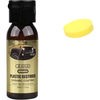 Restaurátor plastů 30 ml Ochrana plastových povrchů Dlouhotrvající efekt 2–3 roky Obnova vzhledu interiéru i exteriéru