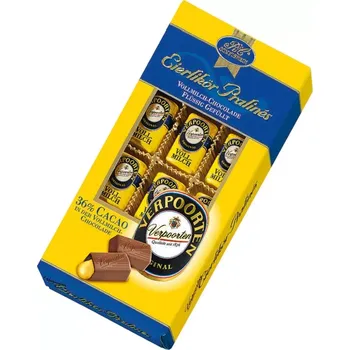 Cukrovinka Verpooten Pralinky Z Mléčné Čokolády plněné vaječným likérem 120g