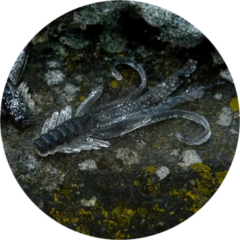 Umělá nástraha RedBass Gumová Nástraha Nymfa Natur G - S 53 mm