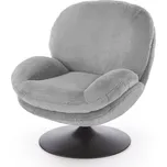 Křeslo SHELL šedá