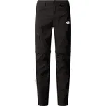 Pánské kalhoty The North Face Exploration Reg Tapered Convertible Pants Velikost: L-XL / Barva: černá