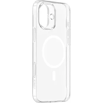 Pouzdro na mobilní telefon Zadní Kryt Baseus pro Apple iPhone 16, průhledný