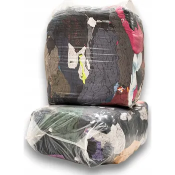 Utěrka Čisticí Utěrka Bavlněný úplet barevný 10 kg Hadry