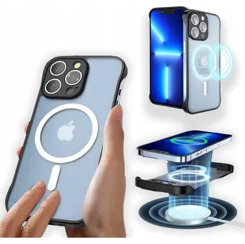 Pouzdro na mobilní telefon SILIKONOVÝ POUZDRO MAGSAFE PRO IPHONE 13 A KRYT POUZDRO ZADNÍ KRYT