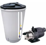 Zásobní nádrž WAT 1,5m3 s hlídáním hladiny a vodárnou