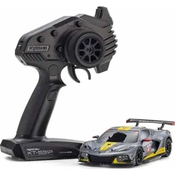 RC model auta Kyosho Mini-Z MR04 RWD Corvette C8-R Gun Metal (W-MM/KT531P) - expresní doprava