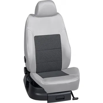 Potah sedadla Autopotahy Volkswagen TOURAN / TOURAN /10.2015->, Touran (7 míst), KOŽENKA > OR 0286 (OR 0286 / Šedý koženkový bok)