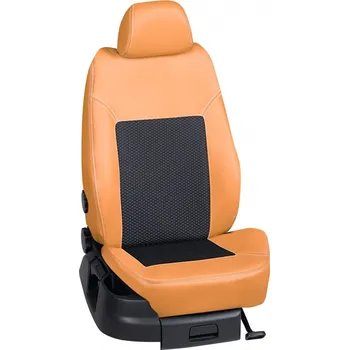 Potah sedadla Autopotahy Volkswagen CRAFTER / CRAFTER /2006-2016, CRAFTER (5 míst), KOŽENKA > OR 0429 (OR 0429 / Hnědý koženkový bok)