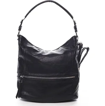 Kabelka Dámská pohodlná koženková kabelka Jules černá
