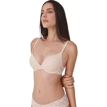 Podprsenka Podprsenka Sassa s kosticí 25449 pudr velikost 75C