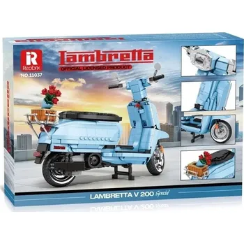 ostatní stavebnice Stavebnice - Lambretta V200 Modrá (11037)
