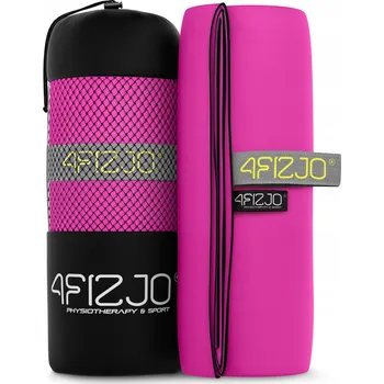 Ručník Rychleschnoucí ručník 4FIZJO pink 180 100 cm x 180 cm