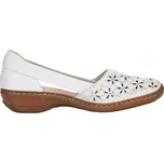 Polobotky RIEKER-41356-80 bílé vel. 40