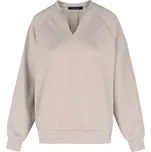 DÁMSKÁ MIKINA S VÝSTŘIHEM DO "V" BÉŽOVÁ VOLCANO B-KAYA S