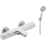 EBS Termostatická vanová baterie se sprchovým setem, chrom