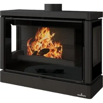 Krbová kamna BRONPI závěsná krbová kamna VERSALLES-C VISION s bočním sklem (II. jakost) - akce