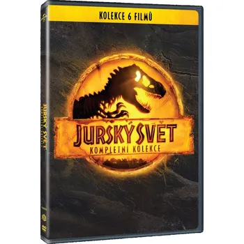 Jurský svět - kompletní kolekce 1.-6. (6DVD) - 6x DVD v balení Kolekce