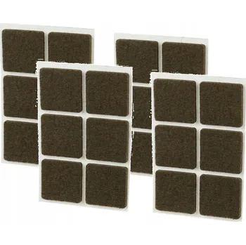 Podložka pod nábytek Filcové podložky pod nábytek plst 30x30 bronzové 24 ks