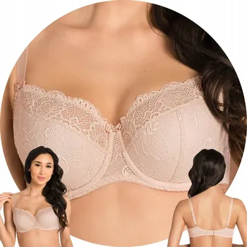 Podprsenka Gorsenia podprsenka polovyztužená béžová velikost 90H