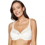 Polovyztužená podprsenka Gorteks Eclipse - krajková ramínka Krémová 80H