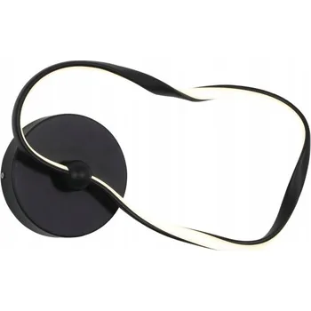 Nástěnné svítidlo Nástěnné svítidlo Italux černé s integrovaným LED zdrojem 20 W