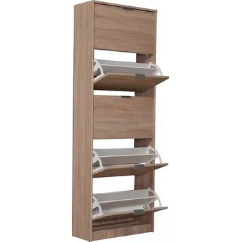 Botník Výklopný botník 5-dvířkový Vincent - dub sonoma