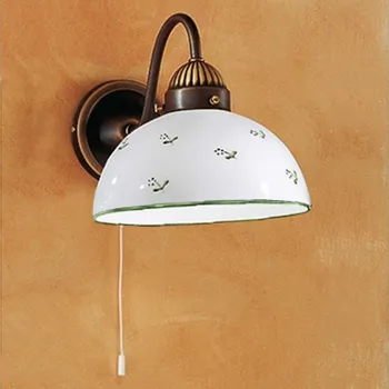 Nástěnné svítidlo Kolarz 731.61.20 - Nástěnná lampa NONNA 1xE27/75W/230V zelená