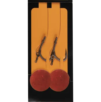 Rybářský háček Fox návazec EDGES Curve Short Flouro D-Rigs Varianta: vel. 4 / 20 lb